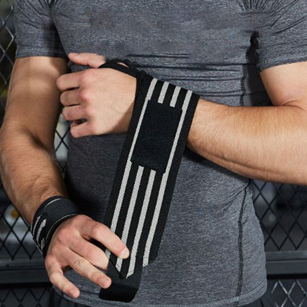 1 Pair Wrist Support Weightlif - Wrist Wraps Weightlifting Support ulasan dan harga