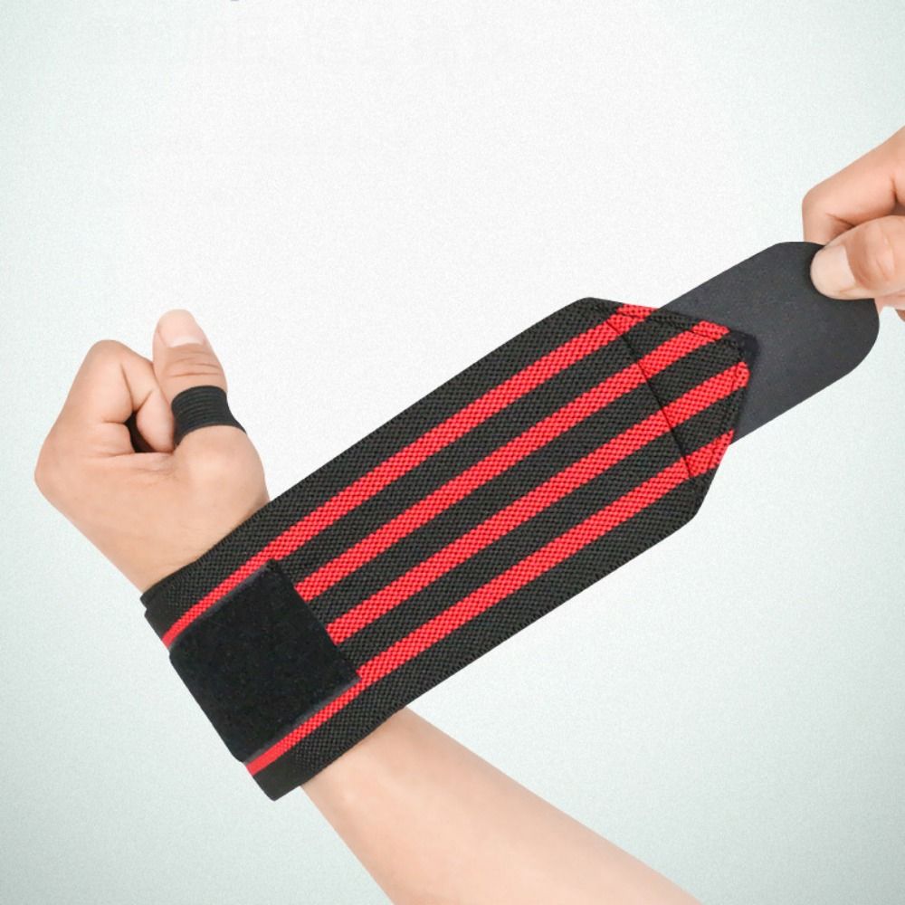 1 Pair Wrist Support Weightlif - Wrist Wraps Weightlifting Support ulasan dan harga