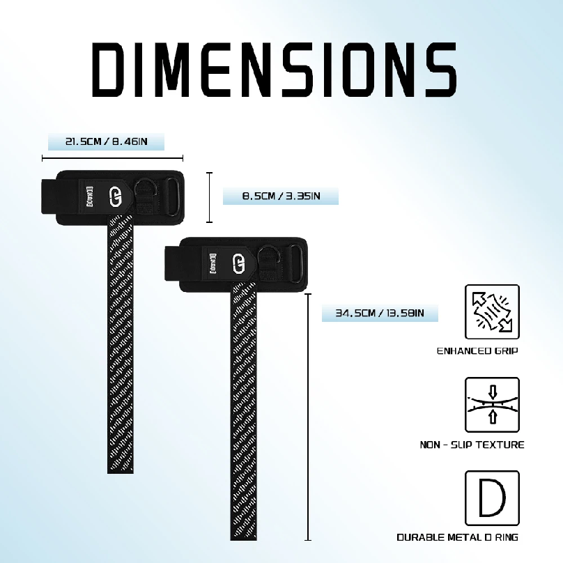 2Pcs Weightlifting Wrist Strap - Wrist Wraps Weightlifting Support ulasan dan harga